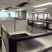Teknion White Systems Furniture Cubicle Workstation Desk